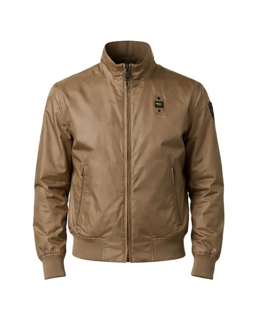 Chaqueta Con Cremallera Blauer de hombre de color Brown