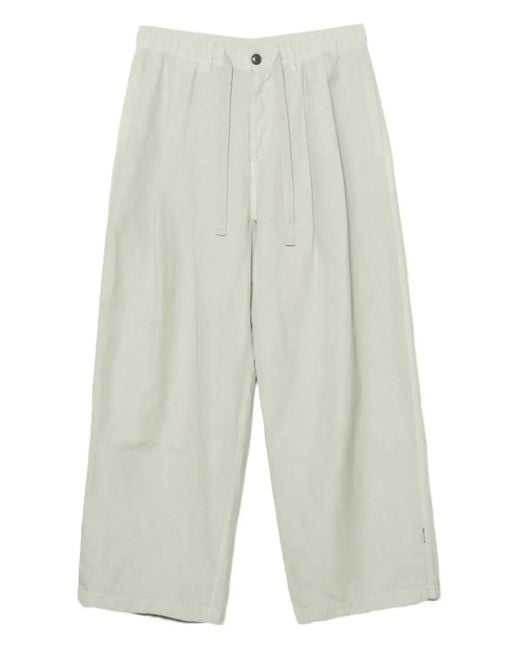 メンズ Maharishi ユーティリティ ワイドパンツ White