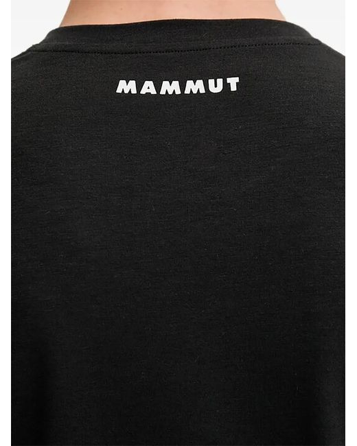 Mammut Black T-Shirt À Imprimé Graphique for men