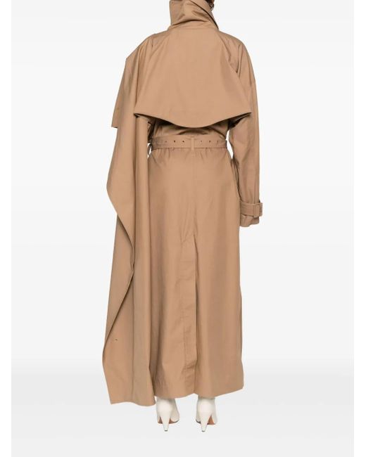 Entire studios Natural Belted Oversized Coat