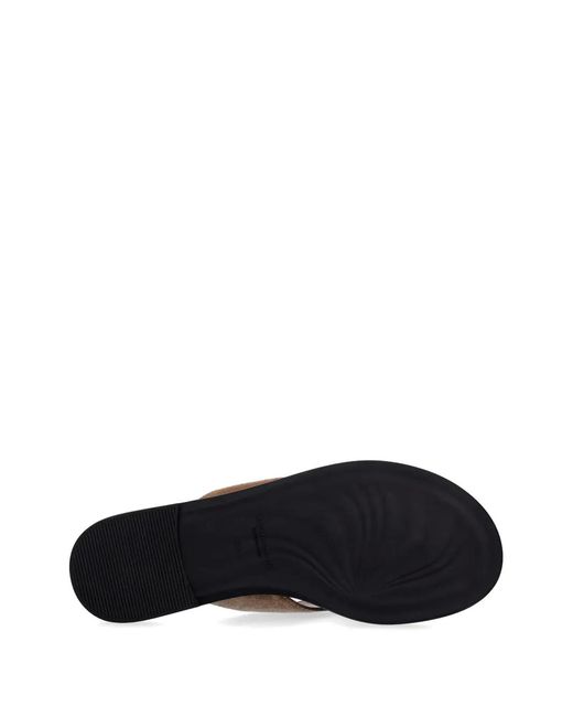 Vagabond Brown Tongs Zaida En Daim