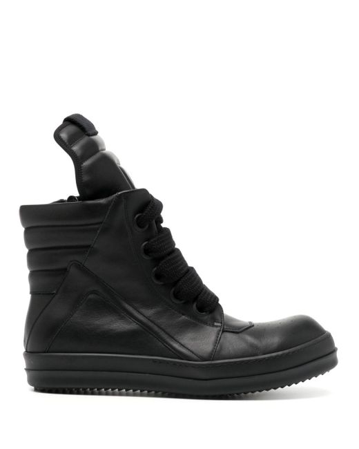 Sneakers Alte Geobasket di Rick Owens in Black da Uomo