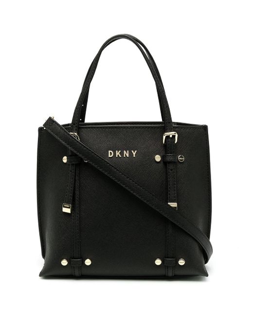 DKNY Tas Met Logoplakkaat in het Black
