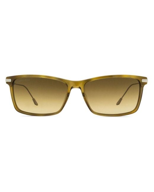 Longines Natural Rectangle-frame Gradient-lenses Sunglasses for men