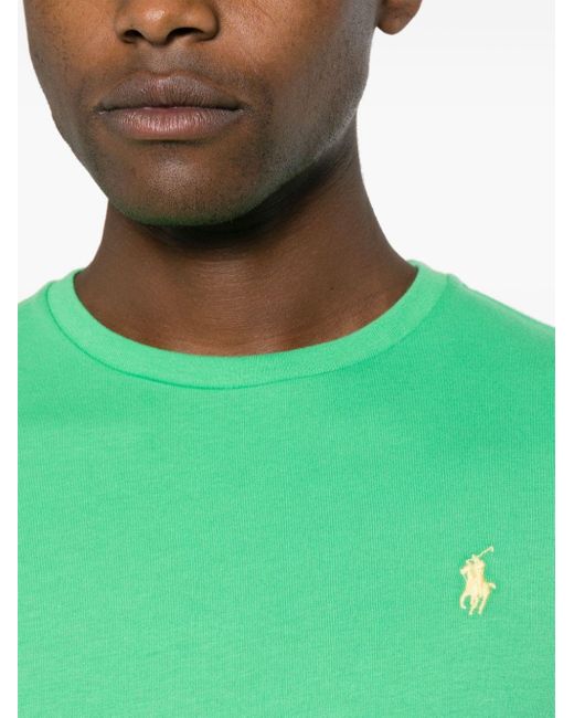 Polo Ralph Lauren Green Polo Pony-motif T-shirt for men