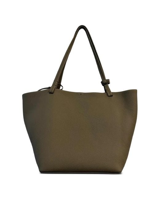 The Row Brown Park Tote Bag