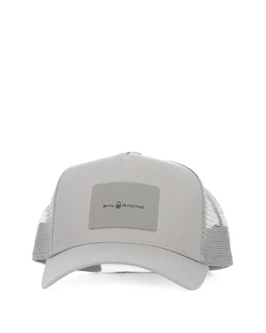 Sail Racing Wind Baseballkappe Mit Logo-Patch in Gray für Herren