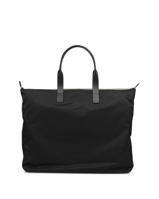Dolce & Gabbana Black Zip-Up Tote Bag for men