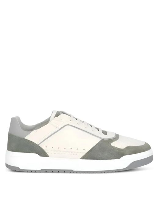 メンズ Brunello Cucinelli レザースニーカー White