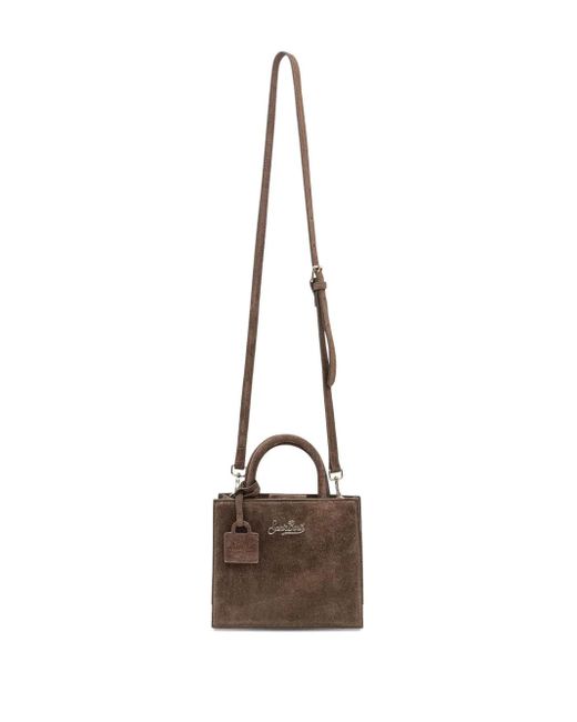 Mc2 Saint Barth Brown Midi The Shop Tote Bag