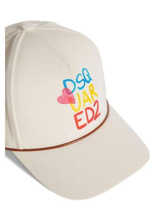 DSquared² Gray Hats for men