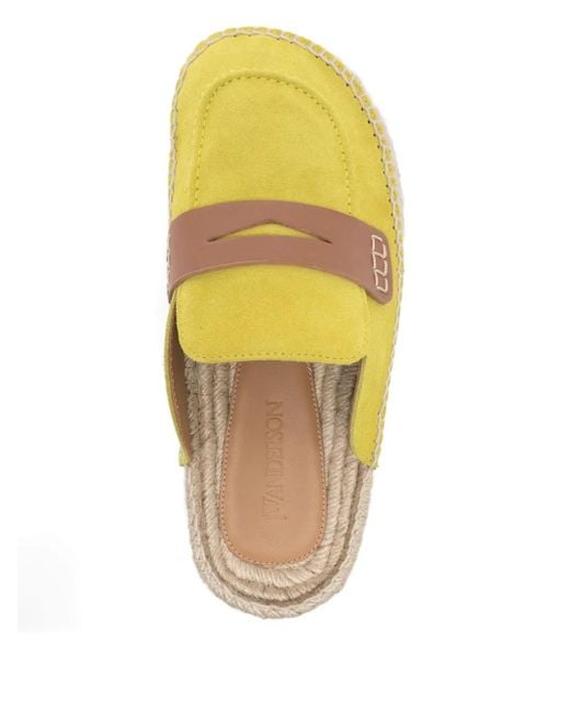 Espadrilles En Daim J.W. Anderson en coloris Yellow