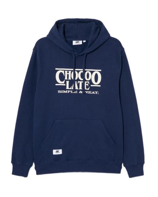 メンズ Chocoolate ロゴ パーカー Blue