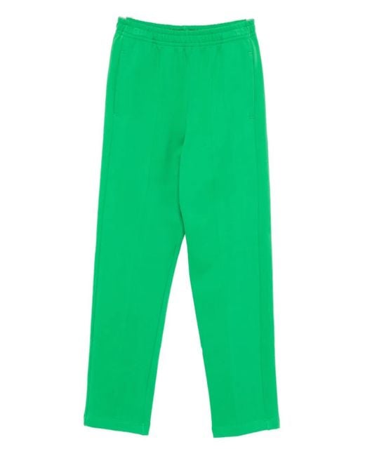 Notrainproof Green Pressed-Crease Trousers