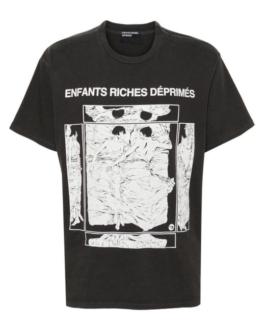 Enfants Riches Deprimes Italian Romance Cotton T-shirt in Black for Men ...
