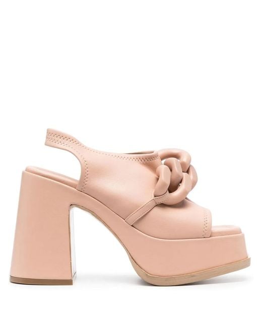 Stella McCartney Pink Skyla Sandals