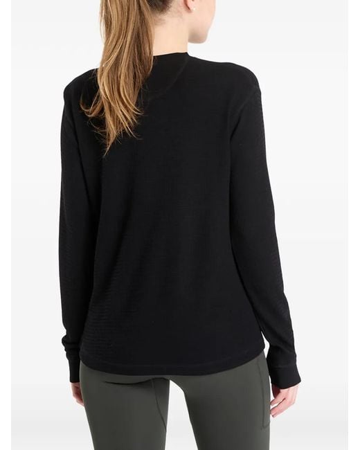 C.r.a.f.t Black Waffle Rn Top