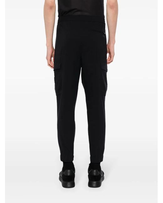 Boss Black Elasticated-Waist Track Pants for men