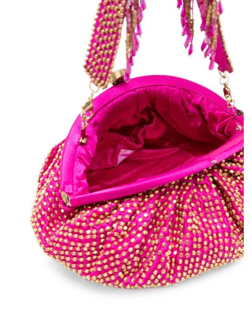 SLO_HAND_MADE Pink Top-Handle Clutch Bag