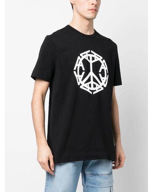 1017 ALYX 9SM Black Graphic-Print Cotton T-Shirt