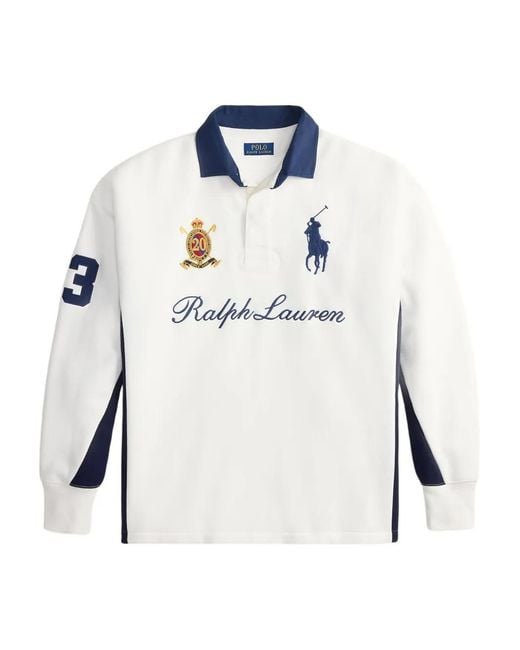 Polo Ralph Lauren Big Pony 20Th Anniversary Rugby Sweatshirt in