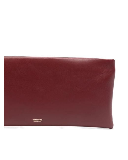Tom Ford Purple Aura Ring Leather Clutch