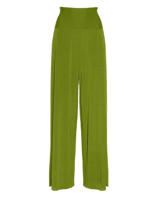 Eres Dao ハイウエスト パンツ Green