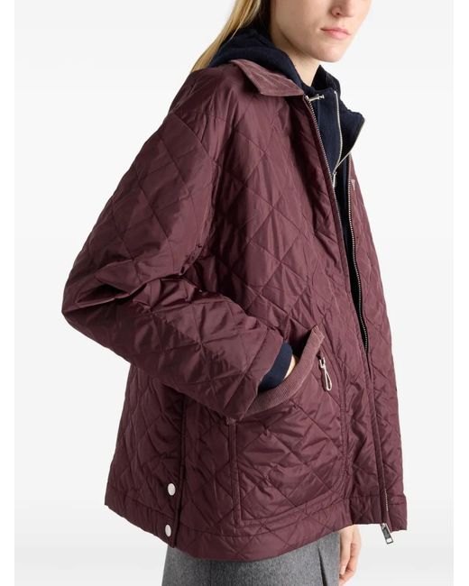 Prada Purple Re-Nylon Blouson Jacket