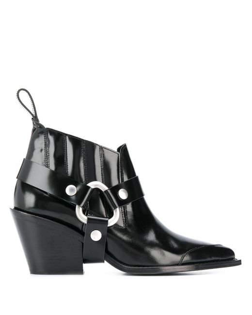 Zadig & Voltaire Black Fashion Show N'dricks Glossy Boots