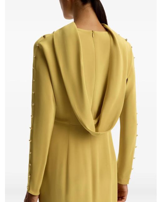 12 STOREEZ Yellow Silk Maxi Dress
