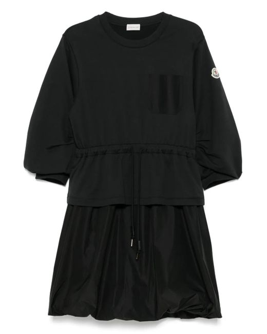 Moncler Black Mini Dress