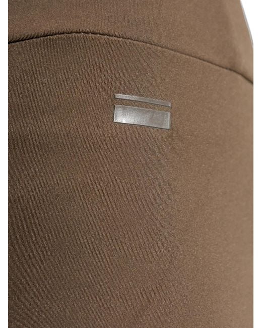 Rethinkit Studios Natural Logo-Patch Leggings