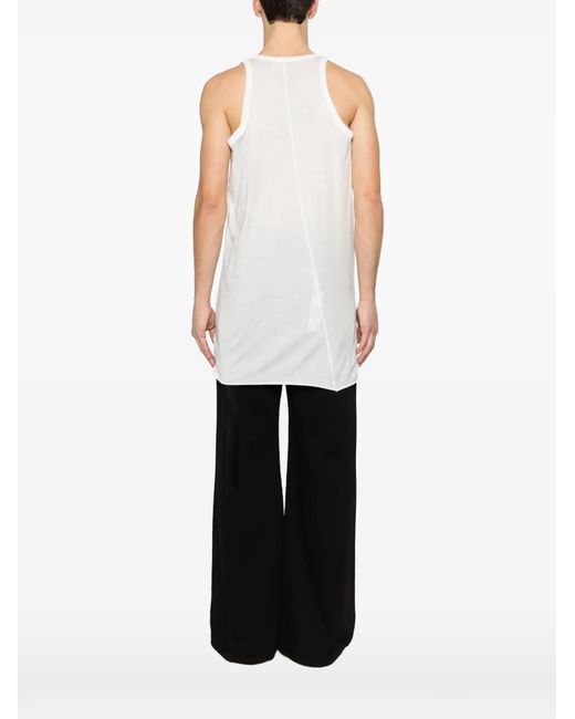 Rick Owens White Débardeur Ample for men