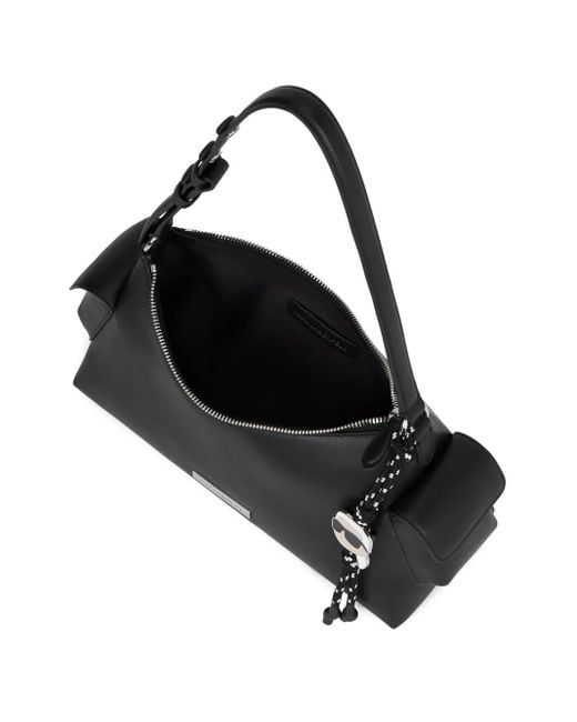Karl Lagerfeld Black Ikon Shoulder Bag