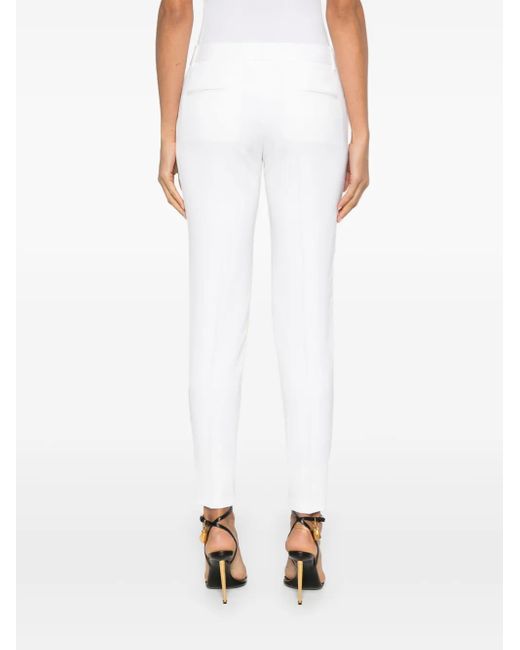 Saint Laurent White Chinos