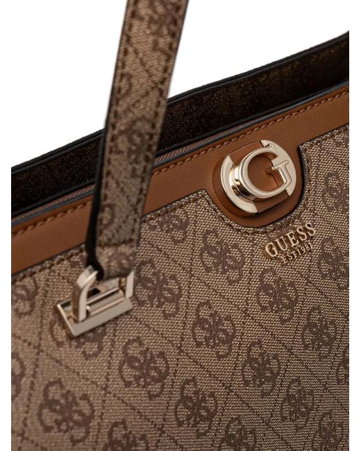 Guess Brown Orlina Travel Schultertasche