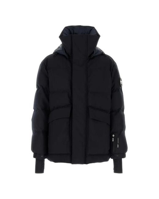 Giorgio Armani Blue Midnight Stretch Ski Jacket for men