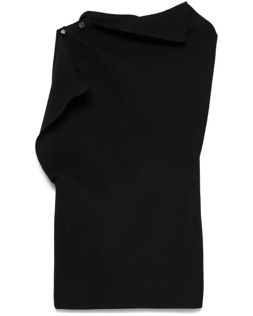 Jacquemus Black Dress With Appliqué