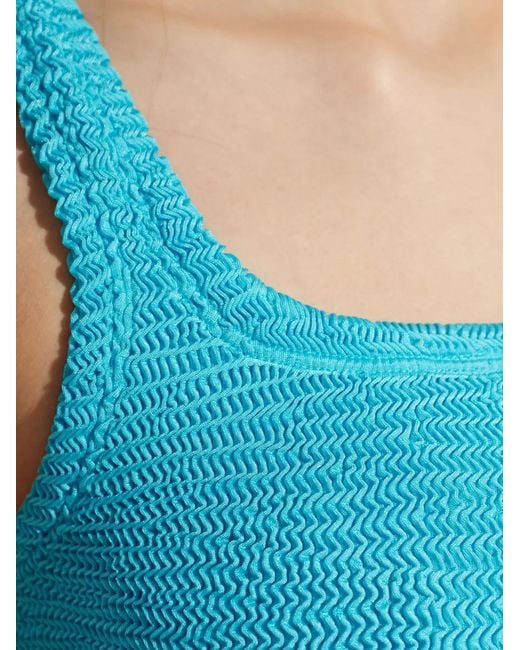 Paramidonna Blue Textured Bikini