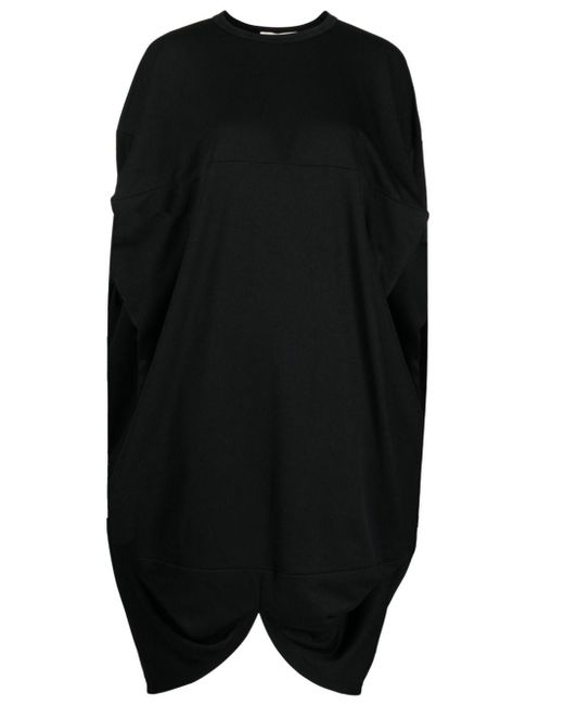 Comme des Garçons Black Oversized Asymmetric Dress
