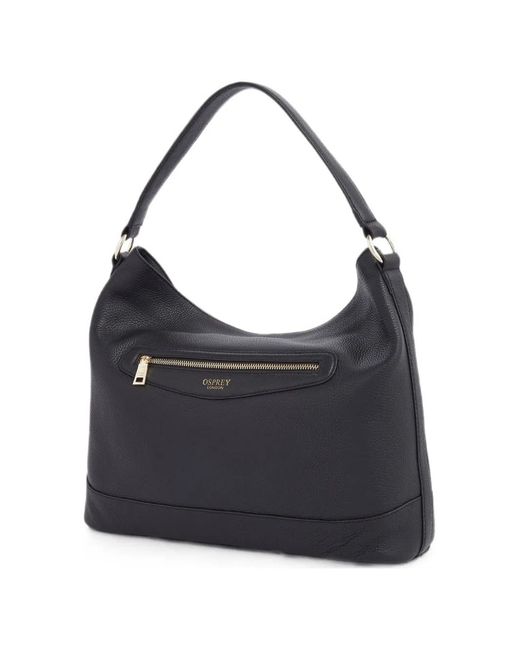 Osprey Black Large The Hendrix Pebbled Tote Bag