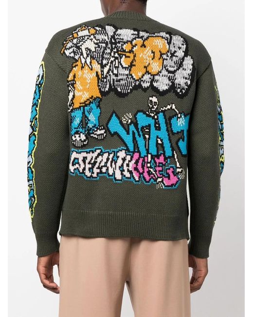 Off-White c/o Virgil Abloh Green Maglia-l for men