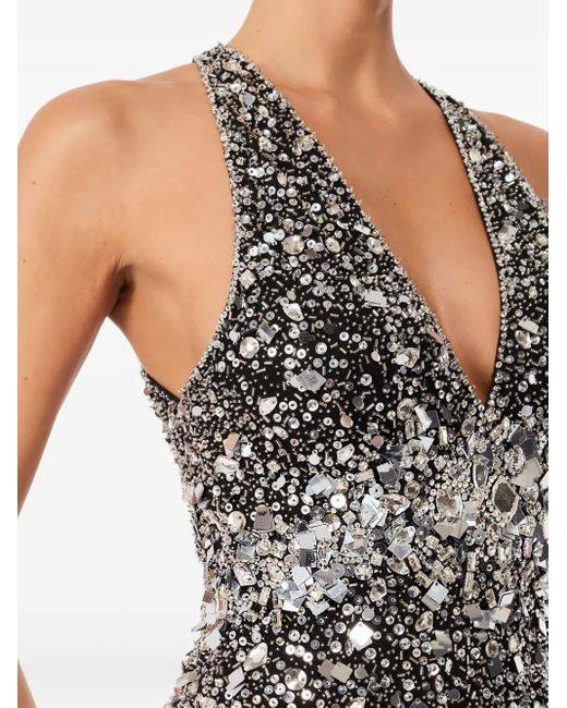 Jenny Packham Black Pretty Things Minikleid