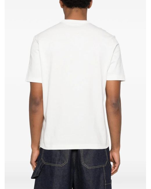Paul Smith White Astronaut-Print T-Shirt for men