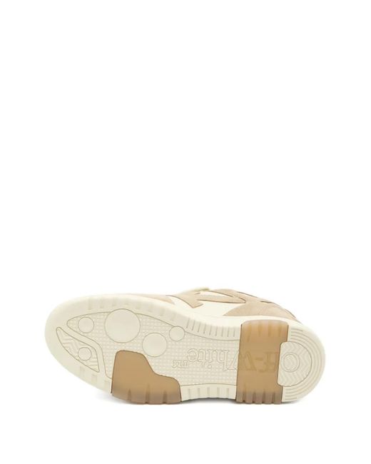Off-White c/o Virgil Abloh Natural Out Of Office Sneakers for men