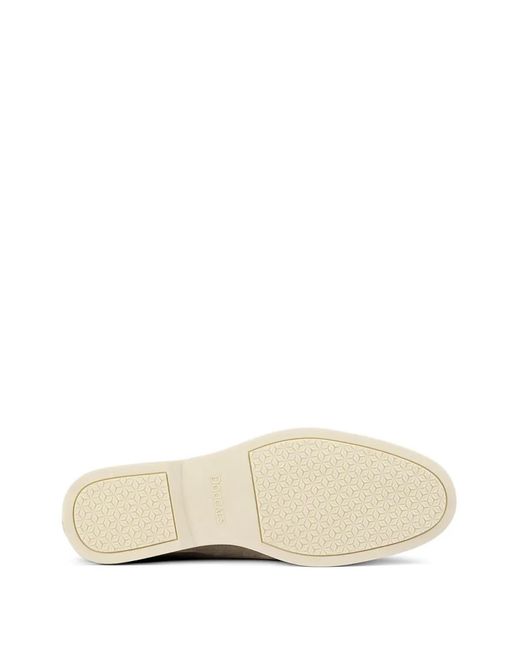 Doucal's White Suede Loafers