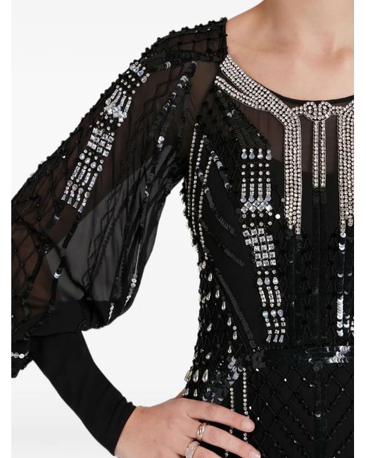 Temperley London Black Andromeda Gown