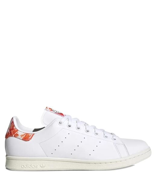 メンズ Adidas Stan Smith Primegreen ローカットスニーカー White