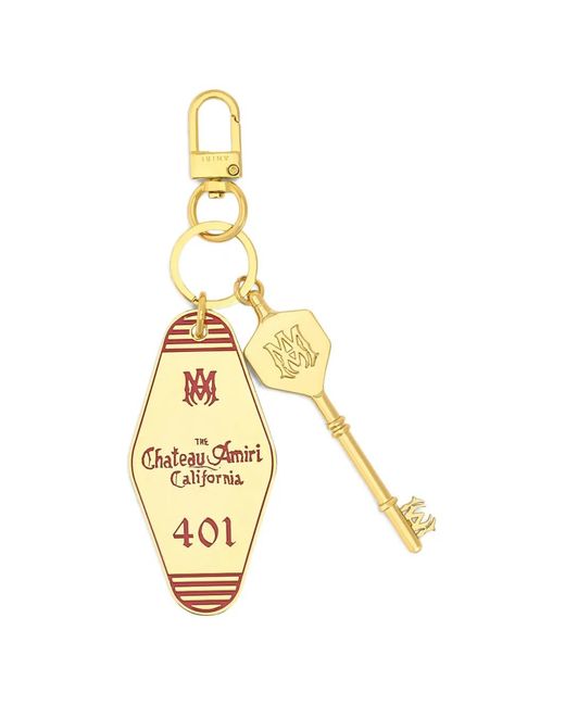 Amiri Metallic Tassel-Pendant Keyring for men