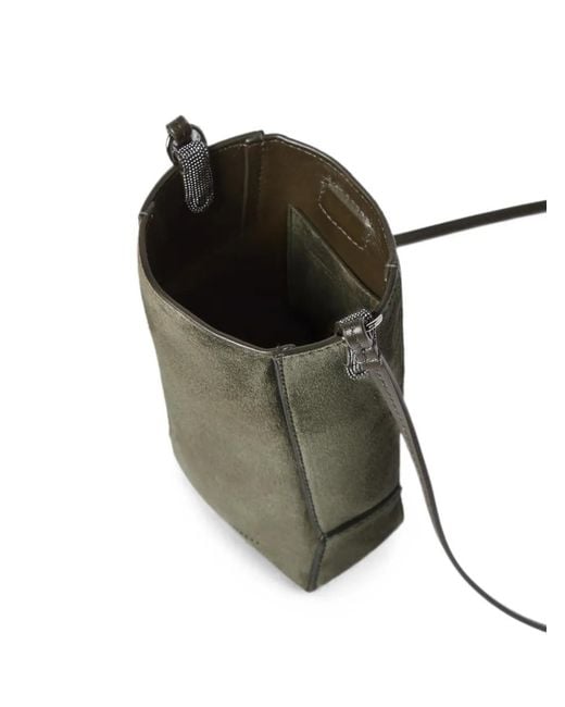 Brunello Cucinelli Green Duo Phone Holder